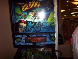 Texas Pinball Festival 2004 - Capcom's Big Bang Bar - Backglass Shot